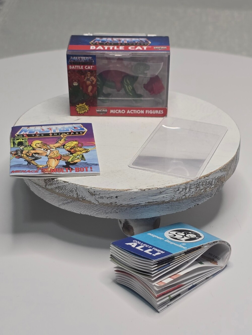 World's Smallest Masters Of The Universe BATTLE CAT & COMIC [Read Details]